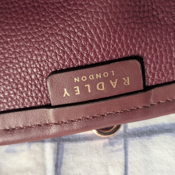 Hilary Radley Deep Red Tote Bag - Picture 10 of 10